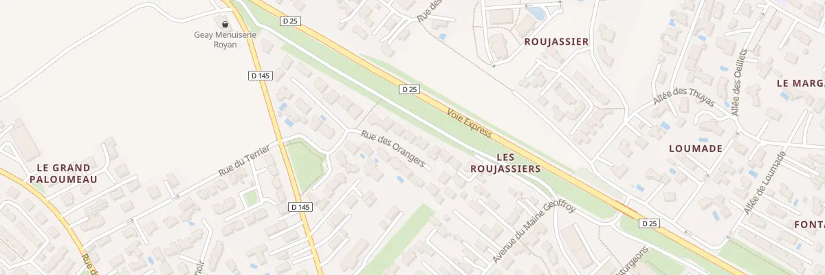Plan du 14 Rue des Orangers à Royan