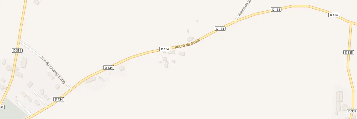 Plan du 584 Rte de Buais à Savigny-le-Vieux