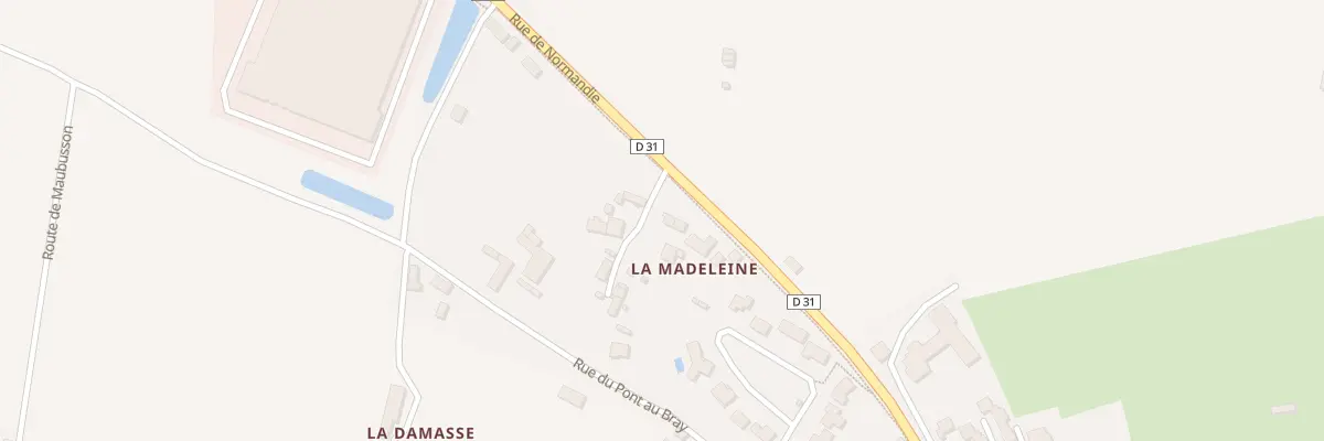Plan du 5 Rue de l’Aire à Landivy