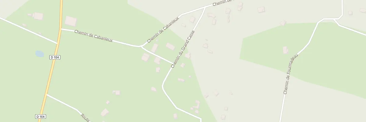 Plan du 12B Che du Grand Casse à Saint-Vivien-de-Médoc