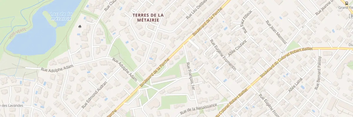 Plan du 50 Bd de la Perche à Royan