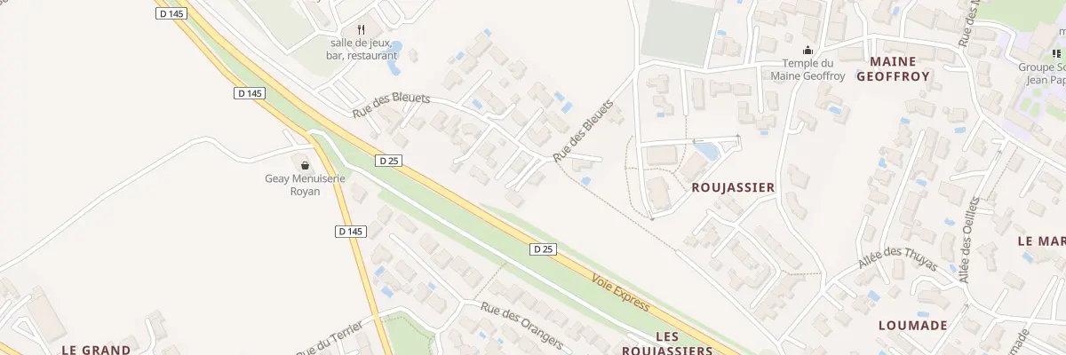 Plan du 19B Rue des Bleuets à Royan