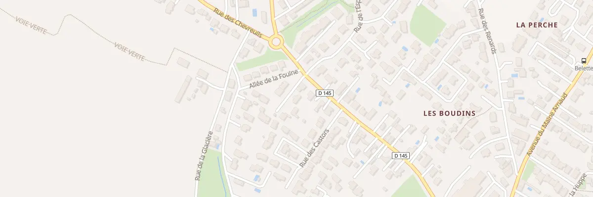 Plan du 4 All du Blaireau à Royan