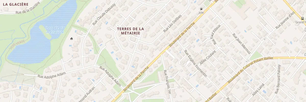 Plan du 51 Bd de la Perche à Royan