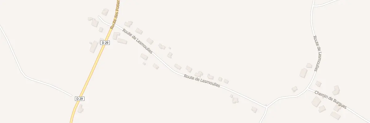 Plan du 211 Rte de Lesmolies à Bénesse-lès-Dax