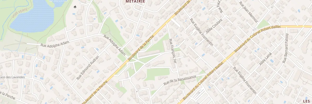 Plan du 60 Bd de la Perche à Royan