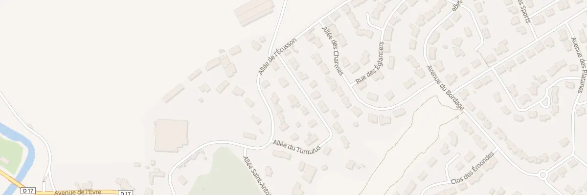 Plan du 10 All du Tumulus (Pierre-Montlim à Montrevault-sur-Èvre