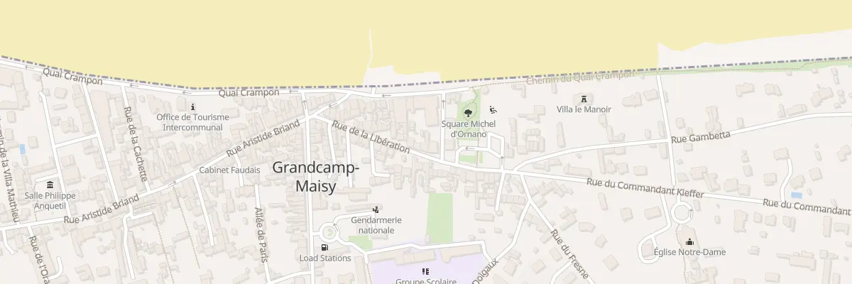 Plan du 51 Rue de la Libération à Grandcamp-Maisy