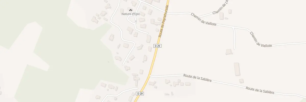 Plan du 770 Rte de Peyrehorade à Saint-Pandelon