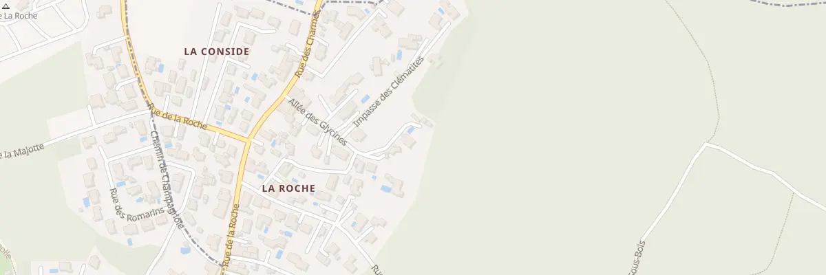 Plan du 14 All des Glycines à Royan