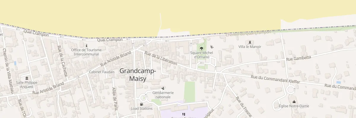 Plan du 47 Rue de la Libération à Grandcamp-Maisy