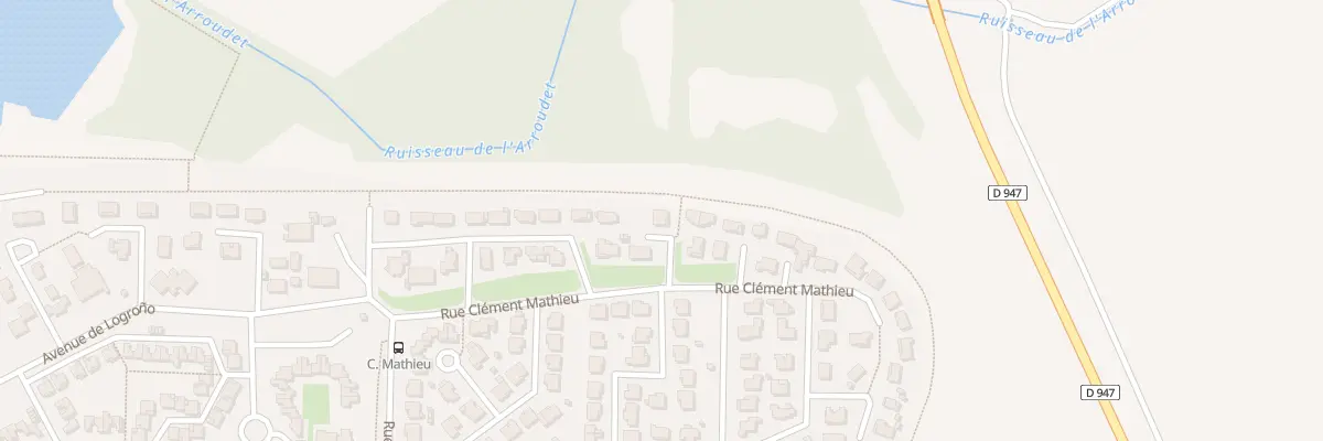 Plan du 6 Rue Jr Sourgen à Dax