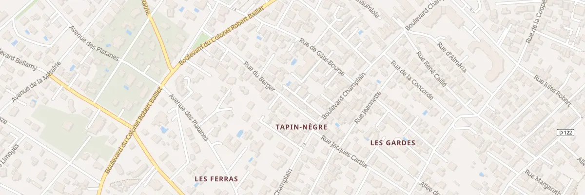 Plan du 11 Rue du Berger à Royan