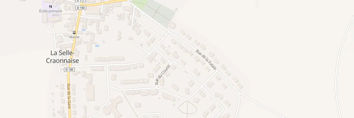 Plan du 3 Rue de la Roche à La Selle-Craonnaise