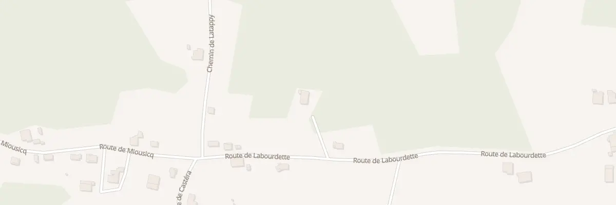 Plan du 221 Rte de Labourdette à Gaas