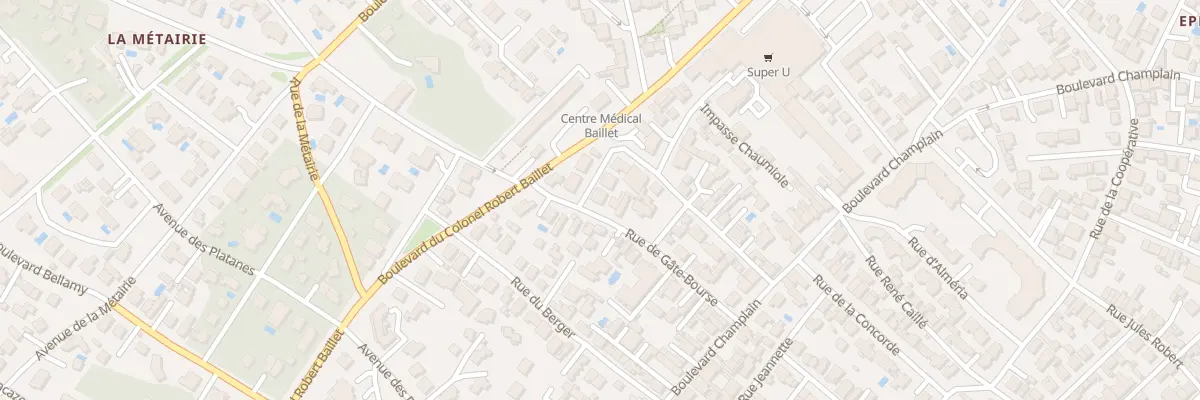 Plan du 20 Rue Elie Palissier à Royan