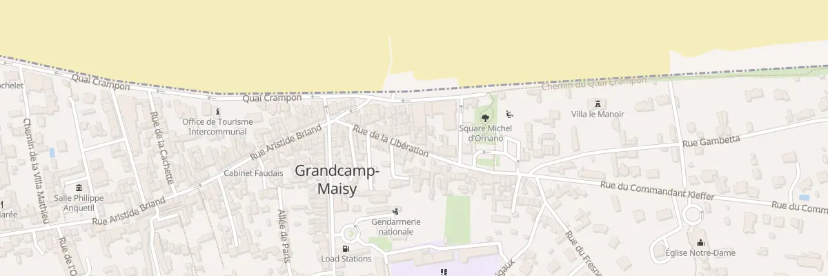 Plan du 41 Rue de la Libération à Grandcamp-Maisy