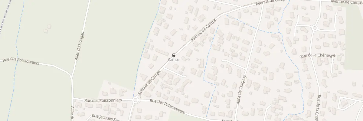 Plan du 35 Av de Camps au Teich