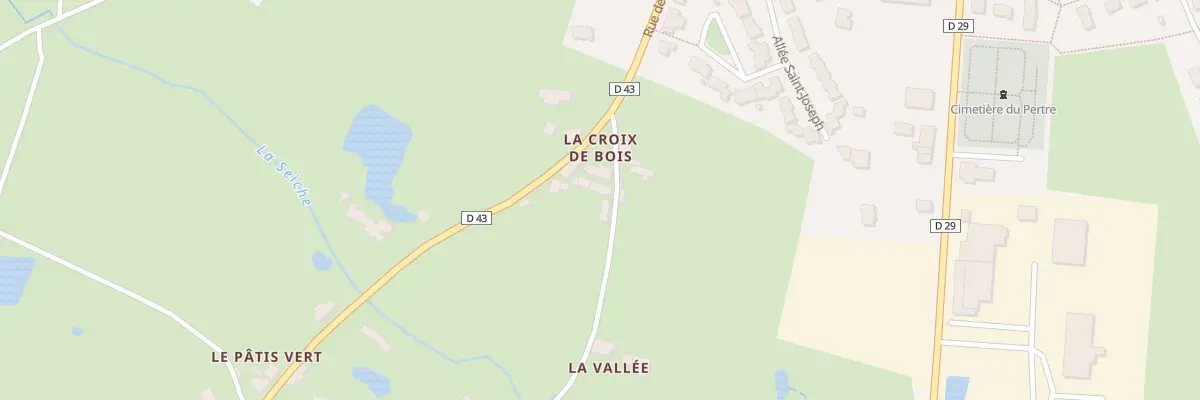 Plan du 4 Che de la Vallée au Pertre