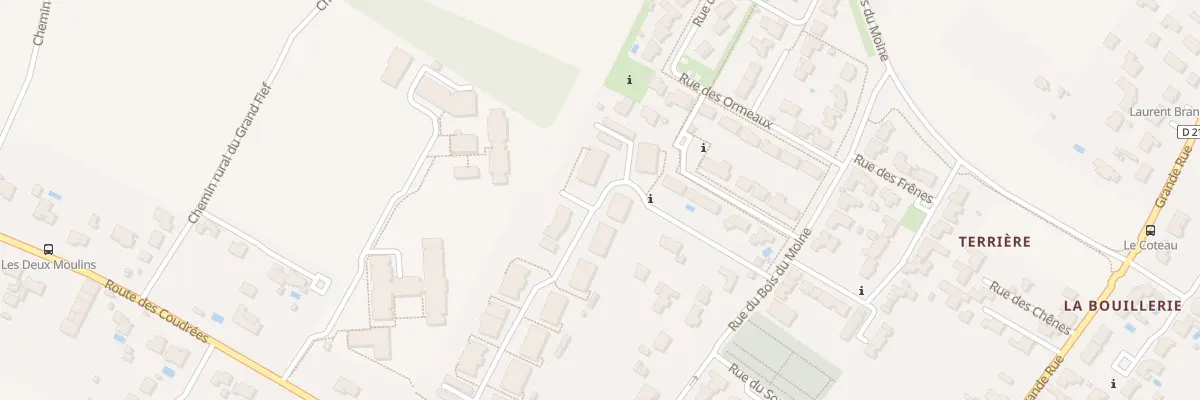 Plan du 301 Rue du Bois du Moine à Saint-Laurent-de-la-Prée