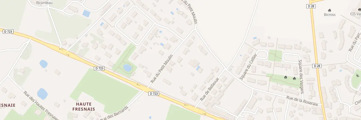 Plan du 120 Rue du Petit Moulin à Loireauxence