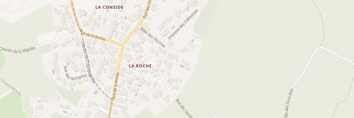 Plan du 13B All des Glycines à Royan