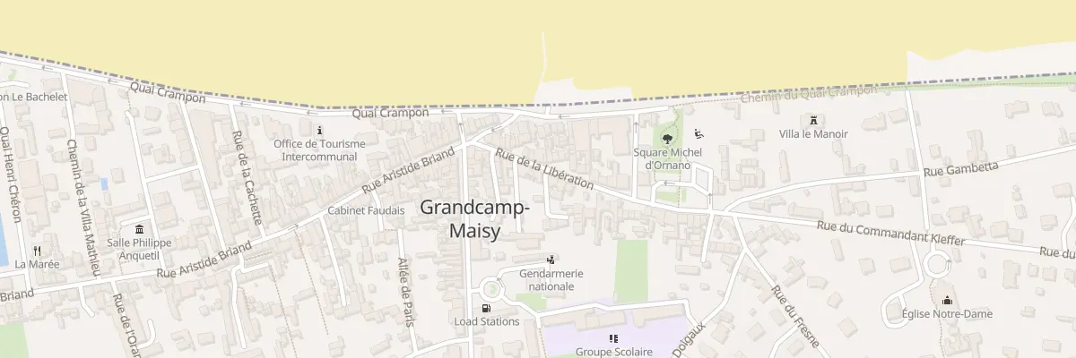 Plan du 26 Rue de la Libération à Grandcamp-Maisy