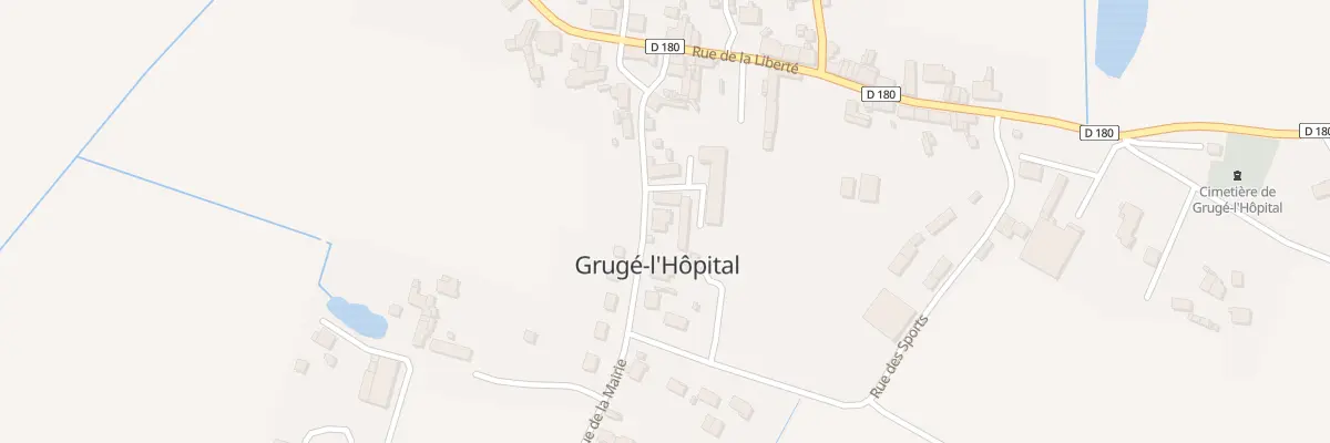 Plan du 3B Rue de la Mairie (Gruge-L Hopi à Ombrée d’Anjou