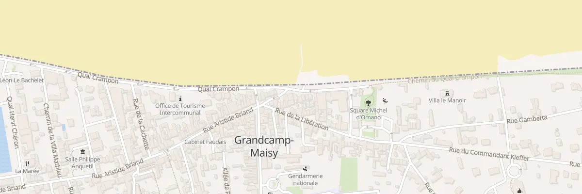 Plan du 68 Quai Crampon à Grandcamp-Maisy