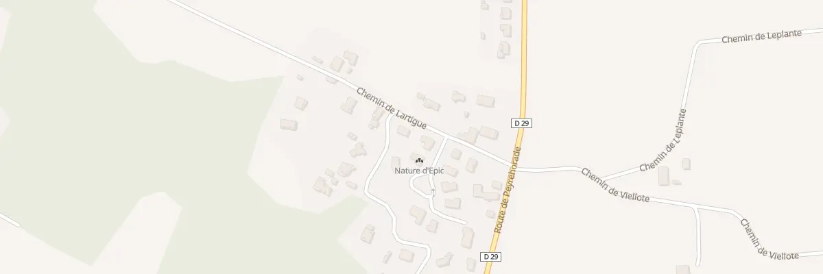 Plan du 135 Che de Lartigue à Saint-Pandelon