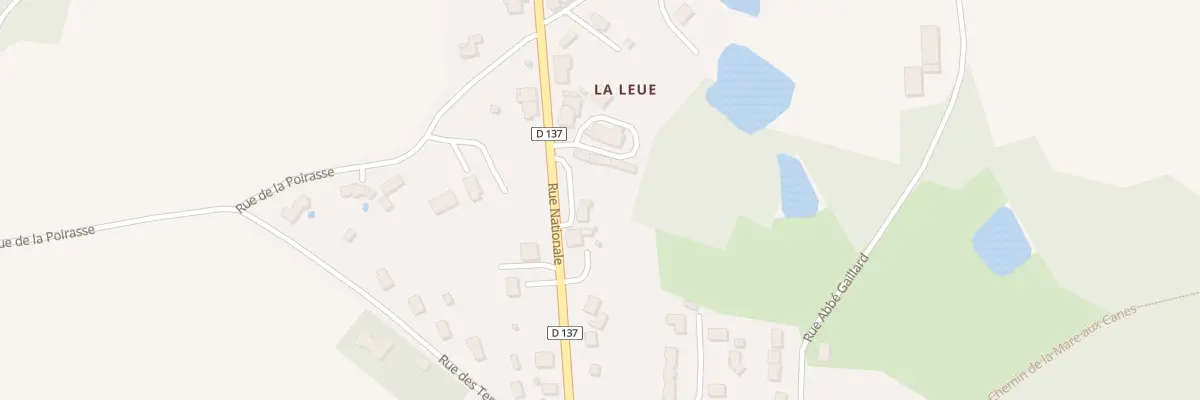 Plan du 114 Rue nationale à La Réorthe