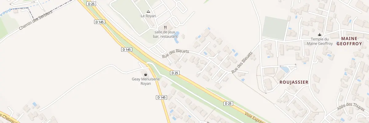 Plan du 7 Rue des Bleuets à Royan