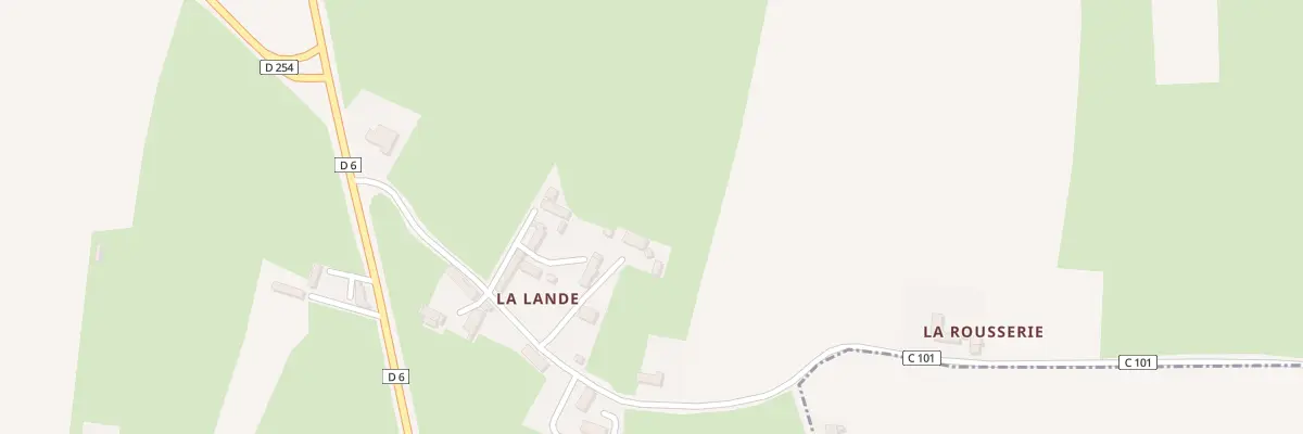 Plan du 4B La Lande à Moon-sur-Elle