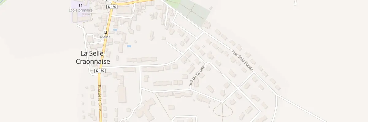 Plan du 14 Rue des Charmilles à La Selle-Craonnaise