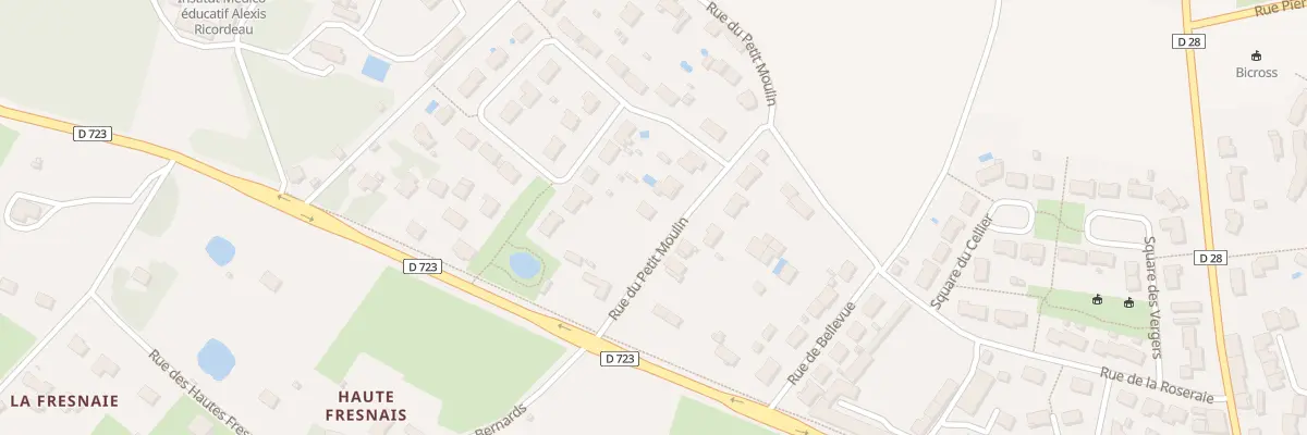 Plan du 87 Rue du Petit Moulin à Loireauxence