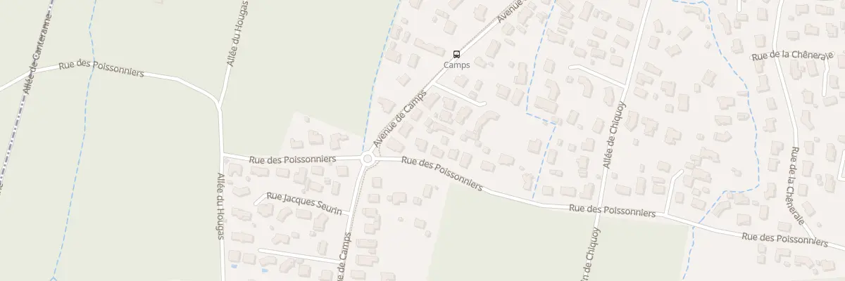 Plan du 102 Rue des Poissonniers au Teich