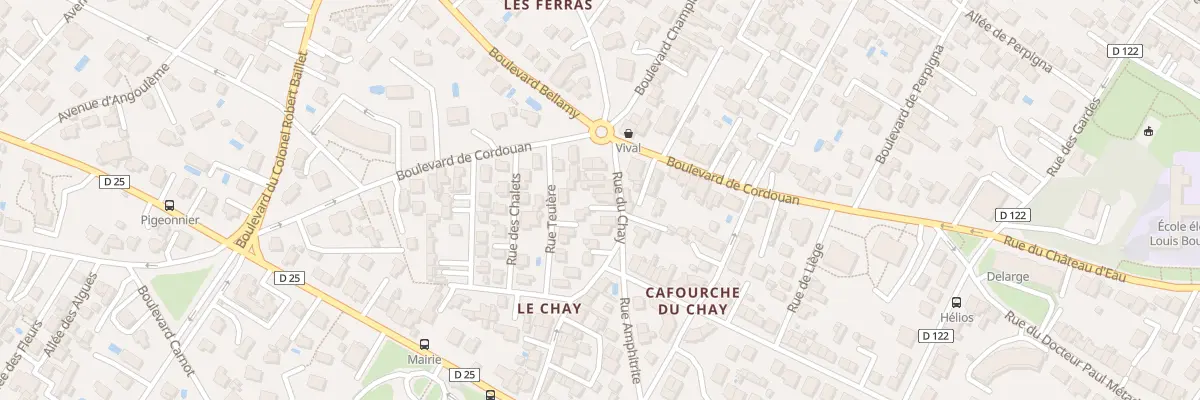 Plan du 26 Rue du Chay à Royan