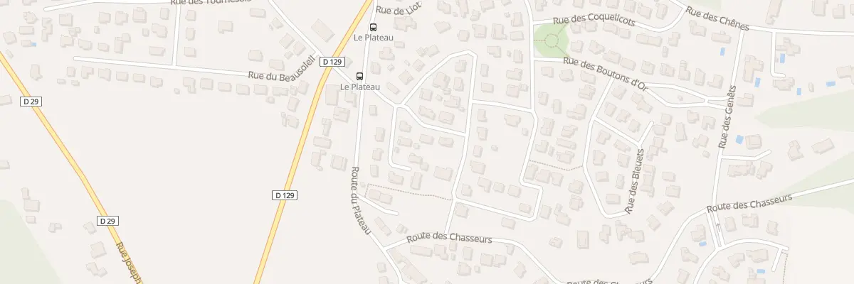 Plan du 31 Rue des Forces Fces Libres à Dax