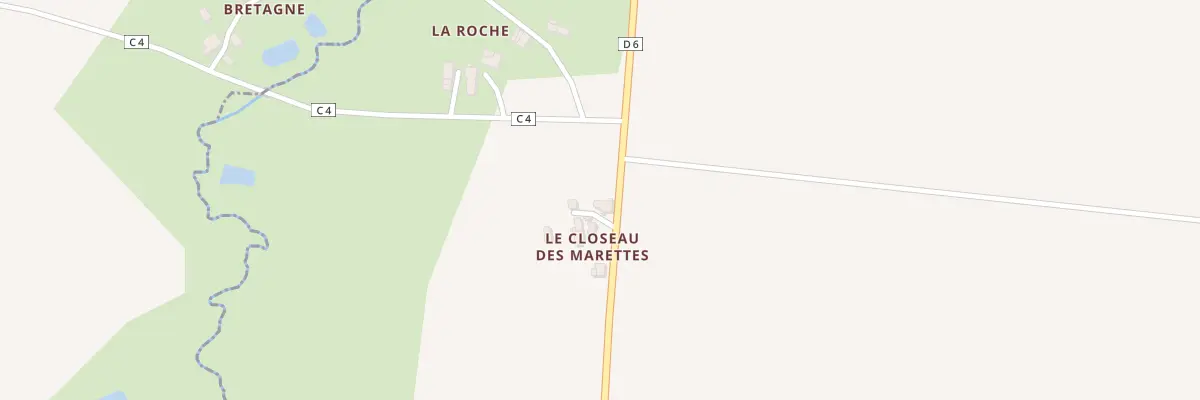 Plan du 2329 Rte Saint-Poix le Pertre à Méral