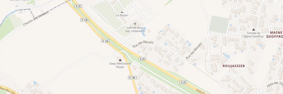 Plan du 5 Rue des Bleuets à Royan