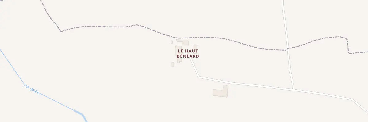 Plan du 1273 Che du Beneard à Ballots