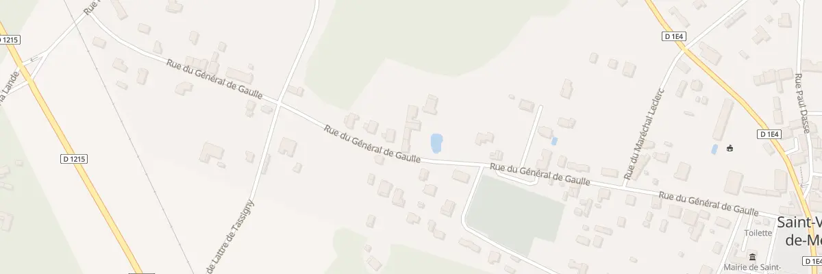 Plan du 40 Rue du Général de Gaulle à Saint-Vivien-de-Médoc