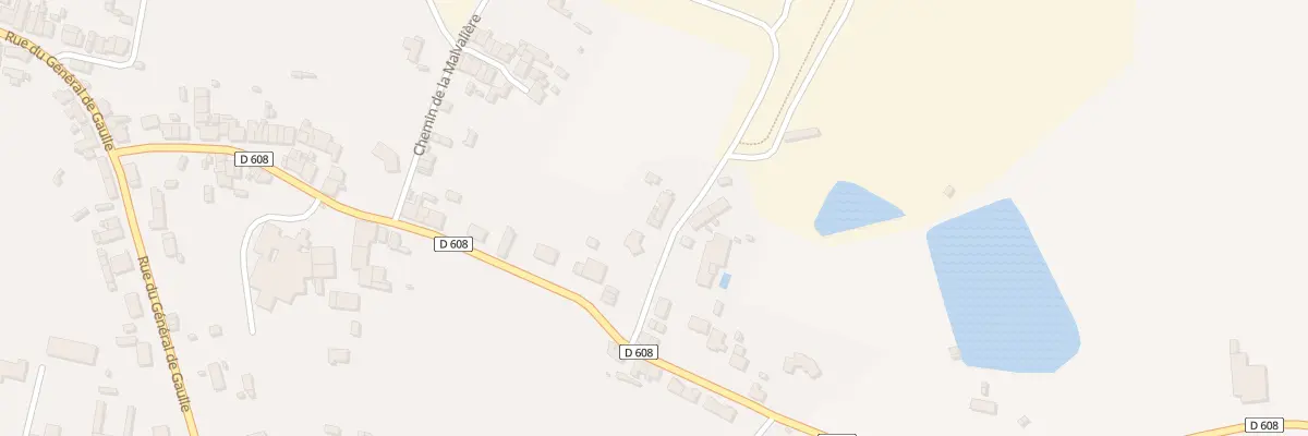 Plan du 4 Che de Longchamps à Renazé