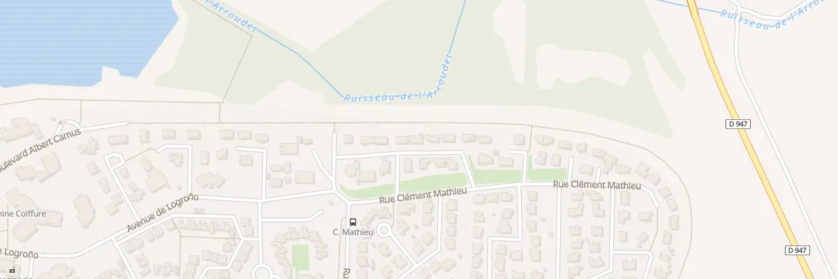 Plan du 5 Rue Gaston Larrieu à Dax