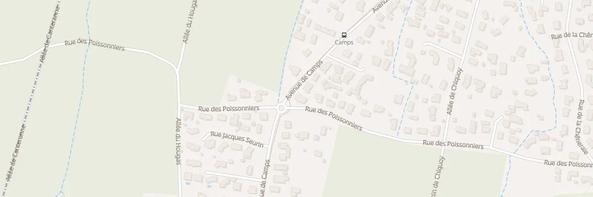 Plan du 102B Rue des Poissonniers au Teich