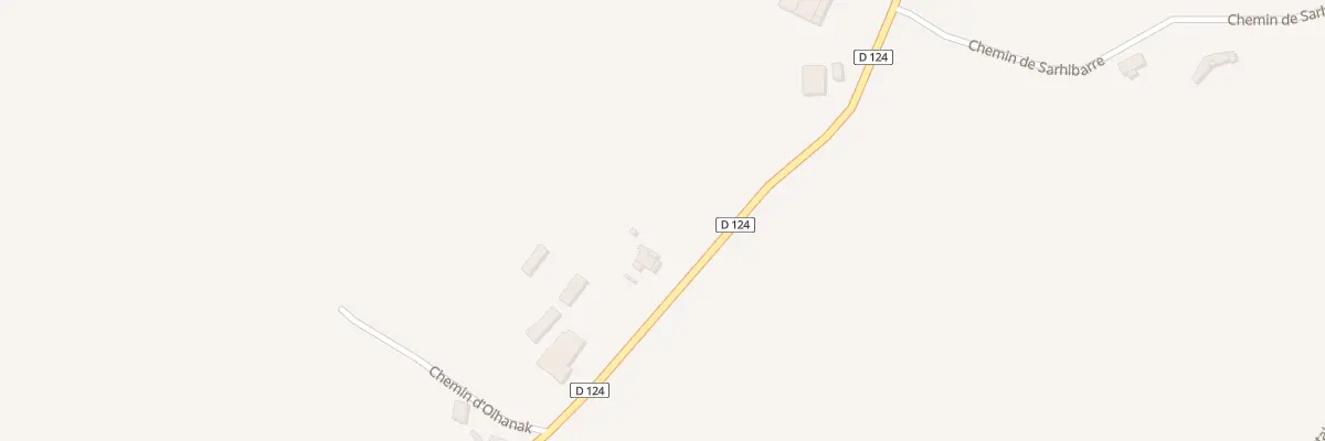 Plan du 7030 Elizetxe à Gabat