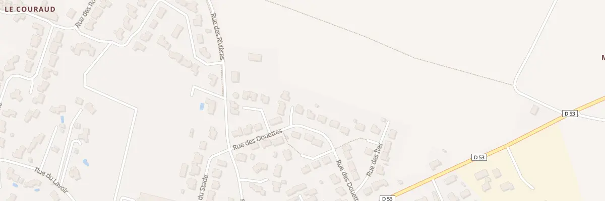 Plan du 15 Rue des douettes à Saint-Aubin-des-Ormeaux