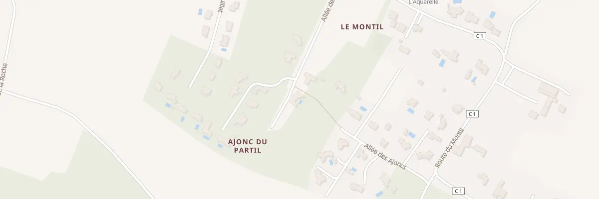 Plan du 7 All des Brandes à Breuillet
