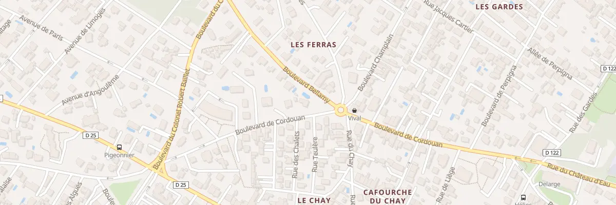 Plan du 37 Bd de Cordouan à Royan