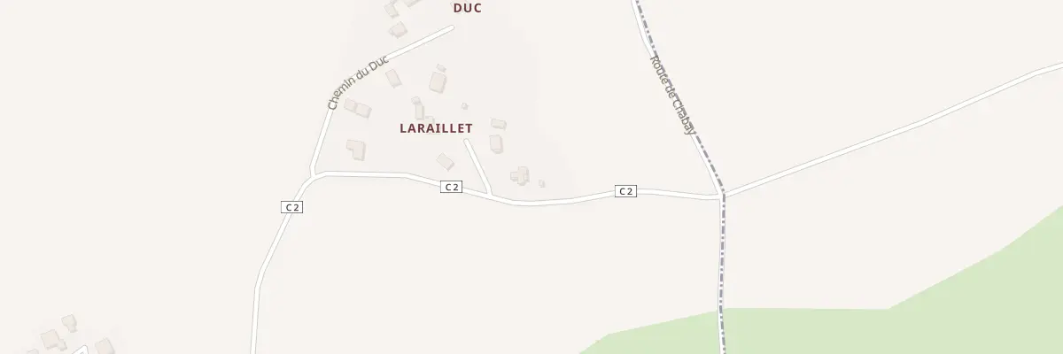 Plan du 26 Che de Larraillet à Arancou
